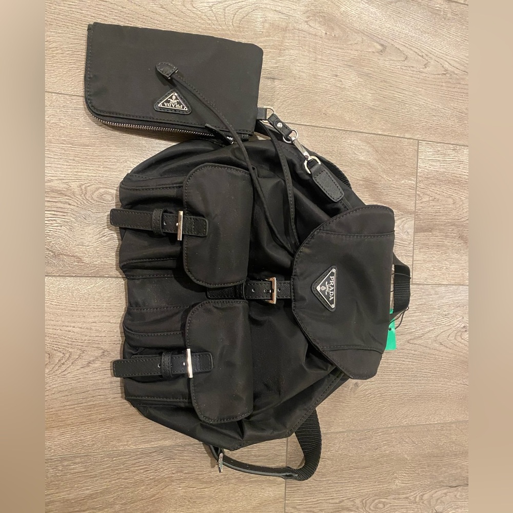 Prada nylon backpack